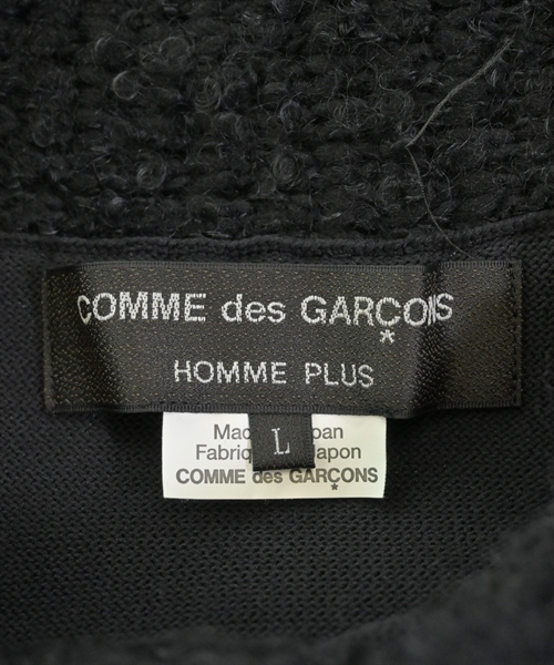 COMME des GARCONS HOMME PLUS（コムデギャルソンオムプリュス）カーディガン 黒 サイズ:L メンズ/2200483184077