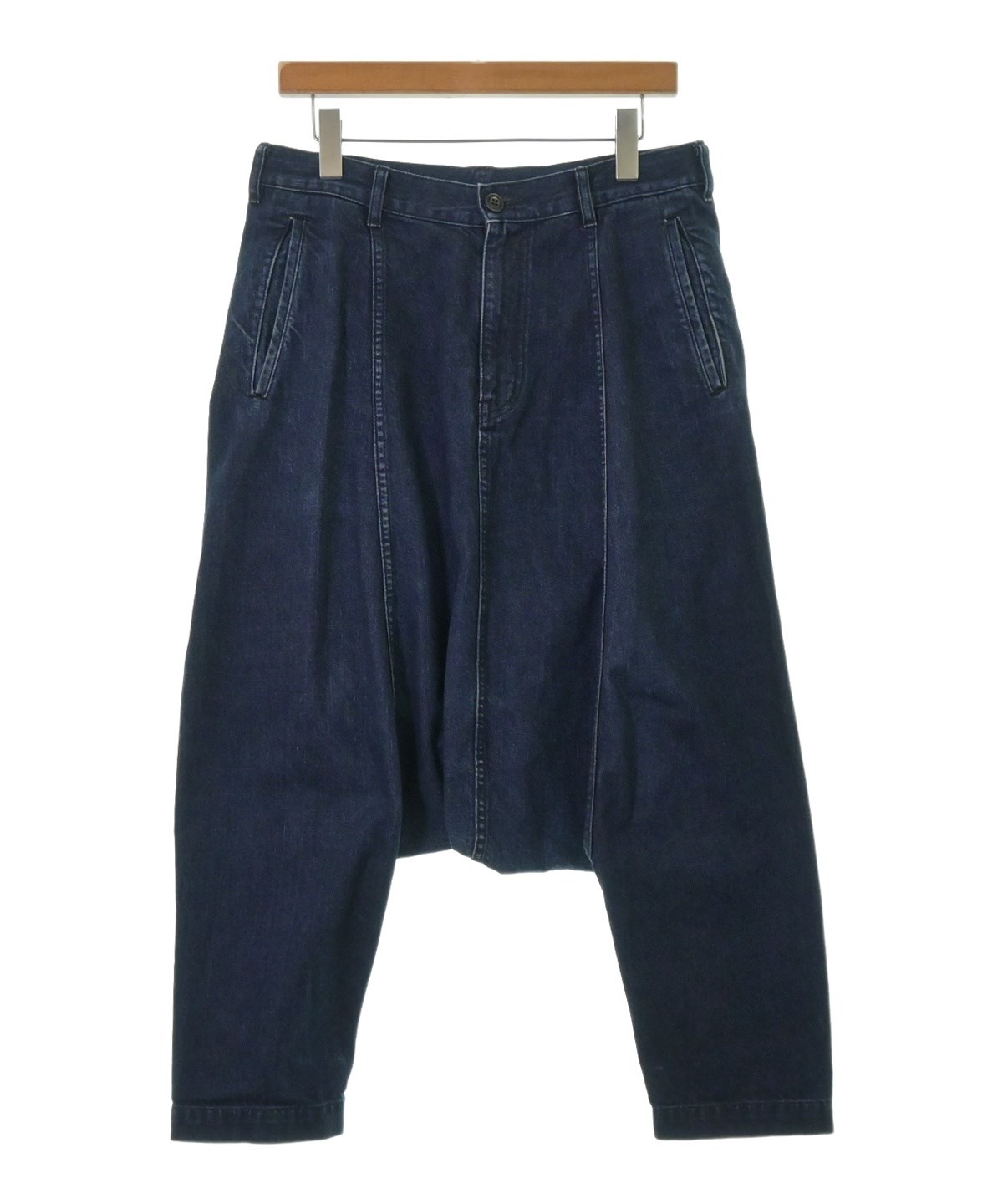 極美品 コムデギャルソンオムプリュス バックパッチサルエルパンツ デニム XS COMME des GARCONS HOMME PLUS(コムデギャルソンオムプリュス