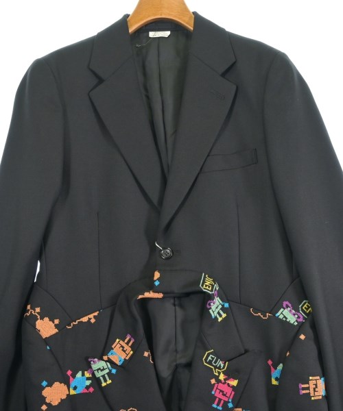 COMME des GARCONS HOMME PLUS（コムデギャルソンオムプリュス）チェスターコート 黒 サイズ:S メンズ/2200491132022