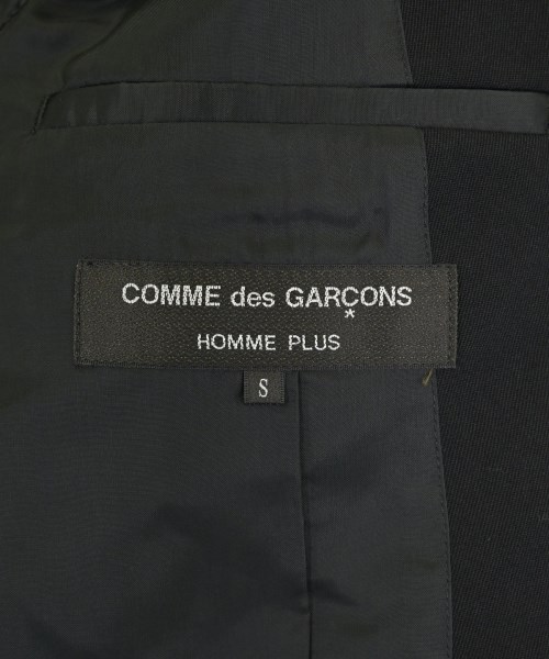 COMME des GARCONS HOMME PLUS（コムデギャルソンオムプリュス）カジュアルジャケット 黒 サイズ:S メンズ/2200491341097