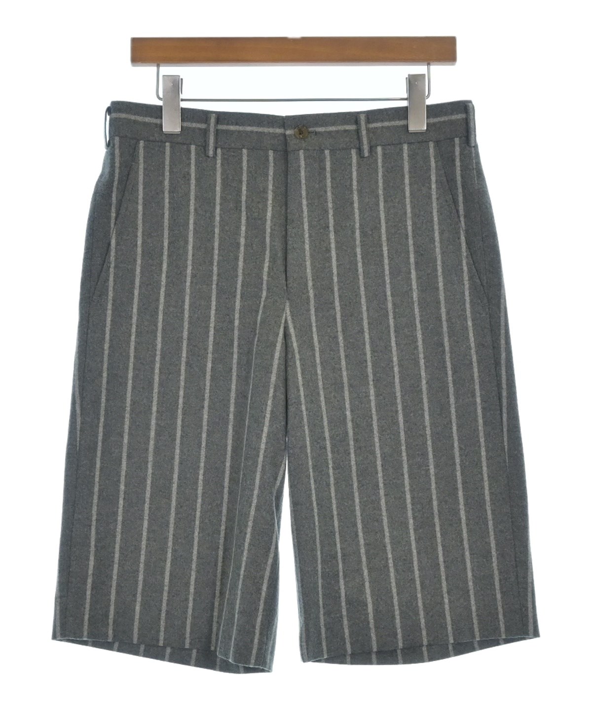 未使用品 コムデギャルソン オム ドゥ ショートパンツ グレー S 送料込 COMME des GARCONS HOMME PLUS（コムデギャルソンオムプリュス