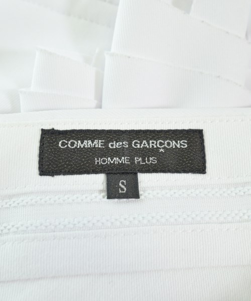 COMME des GARCONS HOMME PLUS（コムデギャルソンオムプリュス）ショートパンツ 白 サイズ:S メンズ/2200556280071