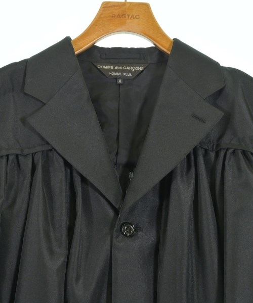 COMME des GARCONS HOMME PLUS（コムデギャルソンオムプリュス）カジュアルジャケット 黒 サイズ:M メンズ/2200557904013