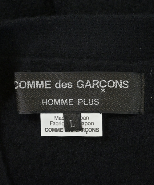 COMME des GARCONS HOMME PLUS（コムデギャルソンオムプリュス）カーディガン 黒 サイズ:L メンズ/2200558738150
