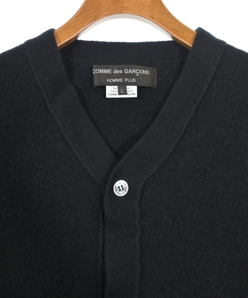 COMME des GARCONS HOMME PLUS（コムデギャルソンオムプリュス）カーディガン 黒 サイズ:L メンズ/2200558738150