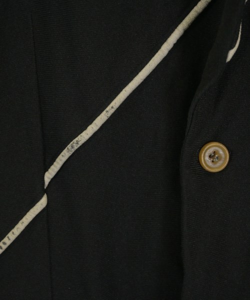 COMME des GARCONS HOMME PLUS（コムデギャルソンオムプリュス）カジュアルジャケット 黒 サイズ:S メンズ/2200630382059