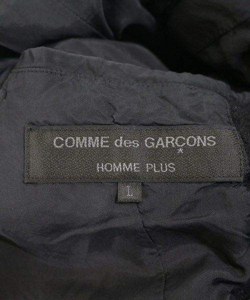COMME des GARCONS HOMME PLUS（コムデギャルソンオムプリュス）カジュアルジャケット 黒 サイズ:L メンズ/2200635806017