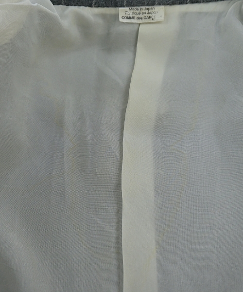 COMME des GARCONS HOMME PLUS（コムデギャルソンオムプリュス）カジュアルジャケット グレー サイズ:S メンズ/2200636139015