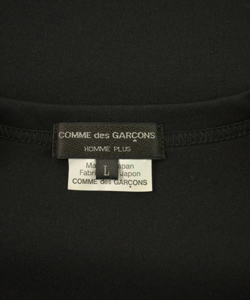 COMME des GARCONS HOMME PLUS（コムデギャルソンオムプリュス）Tシャツ・カットソー 黒 サイズ:L メンズ/2200636139046