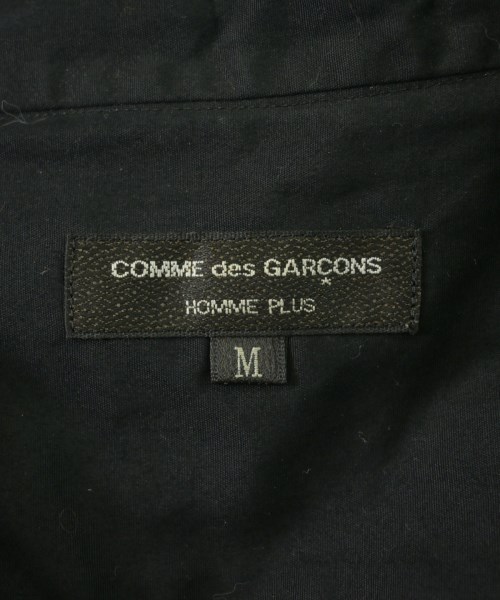 COMME des GARCONS HOMME PLUS（コムデギャルソンオムプリュス）カジュアルシャツ 黒 サイズ:M メンズ/2200620559034