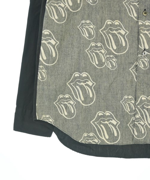 COMME des GARCONS HOMME PLUS（コムデギャルソンオムプリュス）カジュアルシャツ 黒 サイズ:M メンズ/2200620559034