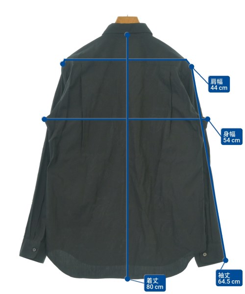 COMME des GARCONS HOMME PLUS（コムデギャルソンオムプリュス）カジュアルシャツ 黒 サイズ:M メンズ/2200620559034