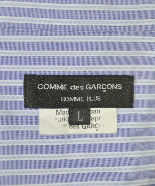 COMME des GARCONS HOMME PLUS（コムデギャルソンオムプリュス）カジュアルシャツ 青 サイズ:L メンズ/2200637191098