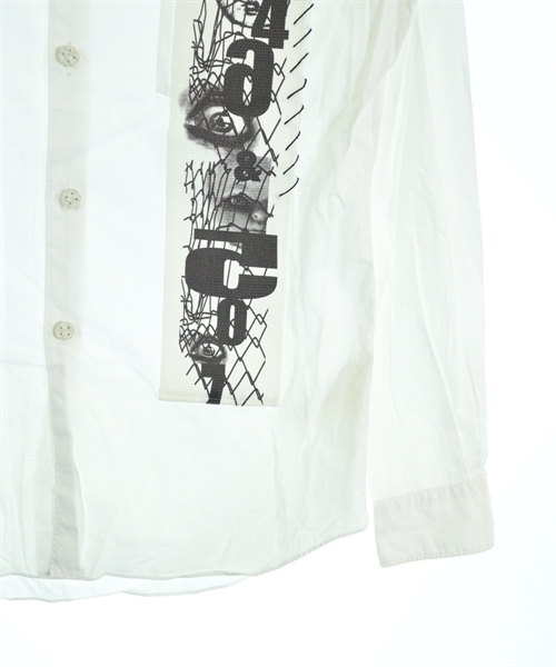 COMME des GARCONS HOMME PLUS（コムデギャルソンオムプリュス）カジュアルシャツ 白 サイズ:L メンズ/2200623679104