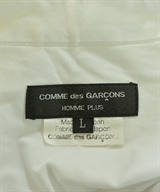 COMME des GARCONS HOMME PLUS（コムデギャルソンオムプリュス）カジュアルシャツ 白 サイズ:L メンズ/2200623679104