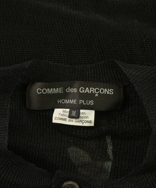 COMME des GARCONS HOMME PLUS（コムデギャルソンオムプリュス）カーディガン 黒 サイズ:M メンズ/2200609208311