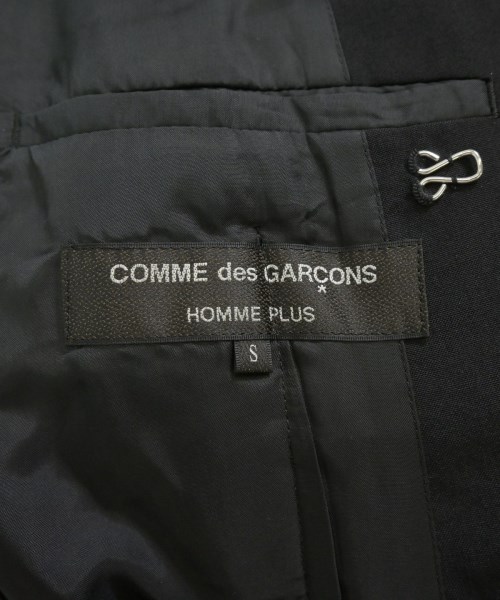 COMME des GARCONS HOMME PLUS（コムデギャルソンオムプリュス）カジュアルジャケット 黒 サイズ:S メンズ/2200638205053