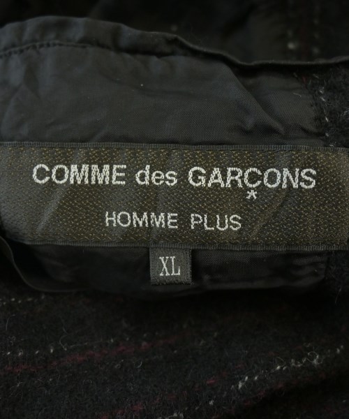 COMME des GARCONS HOMME PLUS（コムデギャルソンオムプリュス）カジュアルジャケット 黒 サイズ:XL メンズ/2200636280014
