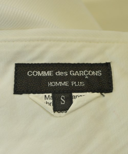 COMME des GARCONS HOMME PLUS（コムデギャルソンオムプリュス）クロップドパンツ 白 サイズ:S メンズ/2200636280038