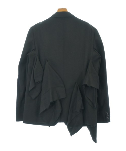 COMME des GARCONS HOMME PLUS（コムデギャルソンオムプリュス）カジュアルジャケット 黒 サイズ:L メンズ/2200636280267