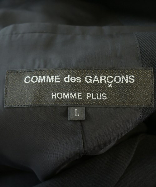COMME des GARCONS HOMME PLUS（コムデギャルソンオムプリュス）カジュアルジャケット 黒 サイズ:L メンズ/2200636280267