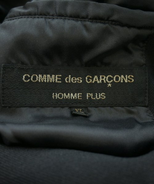 COMME des GARCONS HOMME PLUS（コムデギャルソンオムプリュス）カジュアルジャケット 黒 サイズ:XL メンズ/2200636280304