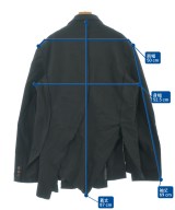 COMME des GARCONS HOMME PLUS（コムデギャルソンオムプリュス）カジュアルジャケット 黒 サイズ:XL メンズ/2200636280304
