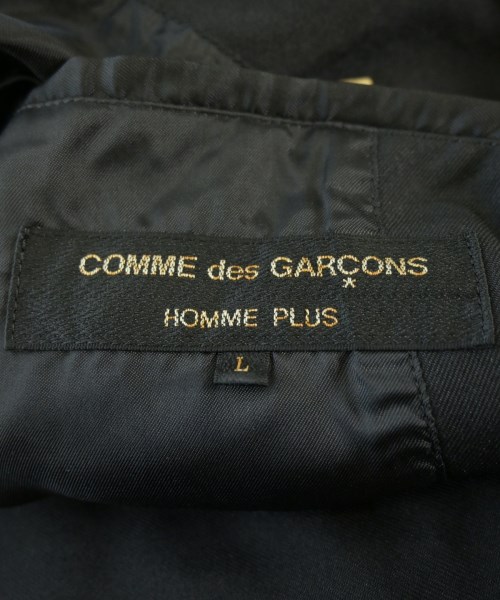 COMME des GARCONS HOMME PLUS（コムデギャルソンオムプリュス）カジュアルジャケット 黒 サイズ:L メンズ/2200636280342