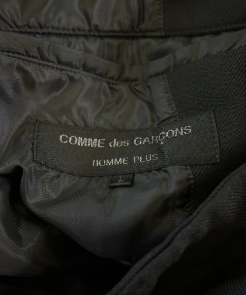 COMME des GARCONS HOMME PLUS（コムデギャルソンオムプリュス）カジュアルジャケット 黒 サイズ:L メンズ/2200636280571