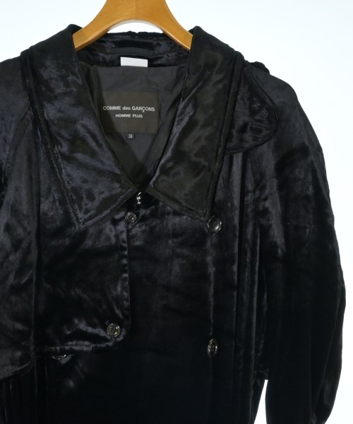 COMME des GARCONS HOMME PLUS（コムデギャルソンオムプリュス）トレンチコート 黒 サイズ:XS メンズ/2200638486018