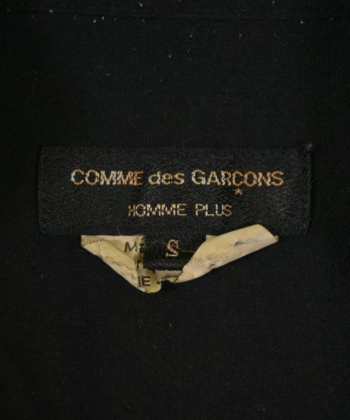 COMME des GARCONS HOMME PLUS（コムデギャルソンオムプリュス）カジュアルシャツ 黒 サイズ:S メンズ/2200638486025