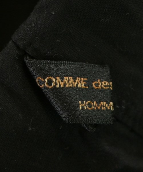 COMME des GARCONS HOMME PLUS（コムデギャルソンオムプリュス）カジュアルシャツ 黒 サイズ:S メンズ/2200638486032