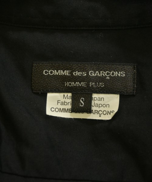 COMME des GARCONS HOMME PLUS（コムデギャルソンオムプリュス）カジュアルシャツ 黒 サイズ:S メンズ/2200638486049