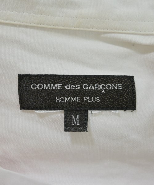 COMME des GARCONS HOMME PLUS（コムデギャルソンオムプリュス）カジュアルシャツ 白 サイズ:M メンズ/2200638486056