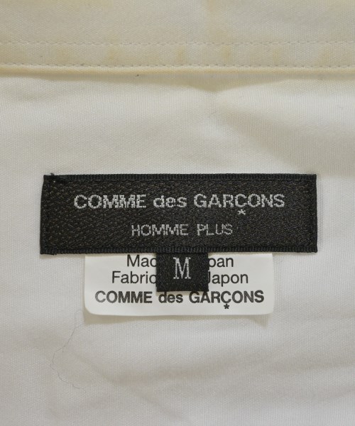 COMME des GARCONS HOMME PLUS（コムデギャルソンオムプリュス）カジュアルシャツ 白 サイズ:M メンズ/2200638486063