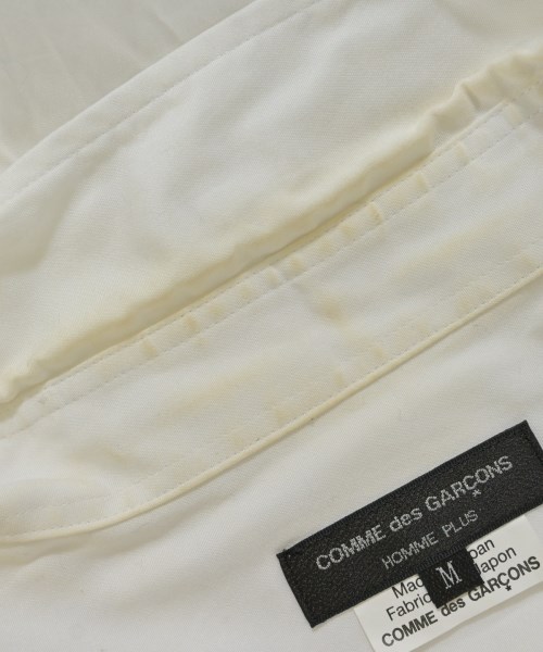 COMME des GARCONS HOMME PLUS（コムデギャルソンオムプリュス）カジュアルシャツ 白 サイズ:M メンズ/2200638486063