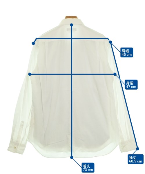 COMME des GARCONS HOMME PLUS（コムデギャルソンオムプリュス）カジュアルシャツ 白 サイズ:S メンズ/2200638486087