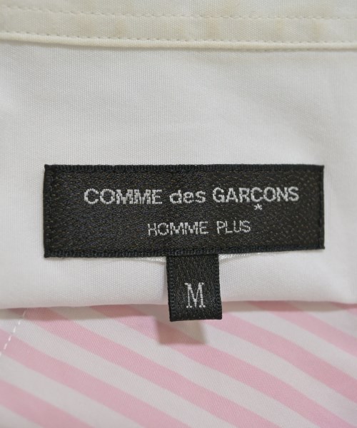 COMME des GARCONS HOMME PLUS（コムデギャルソンオムプリュス）カジュアルシャツ 白 サイズ:M メンズ/2200638486100