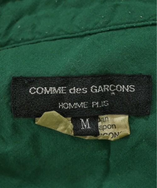 COMME des GARCONS HOMME PLUS（コムデギャルソンオムプリュス）カジュアルシャツ 緑 サイズ:M メンズ/2200638486124