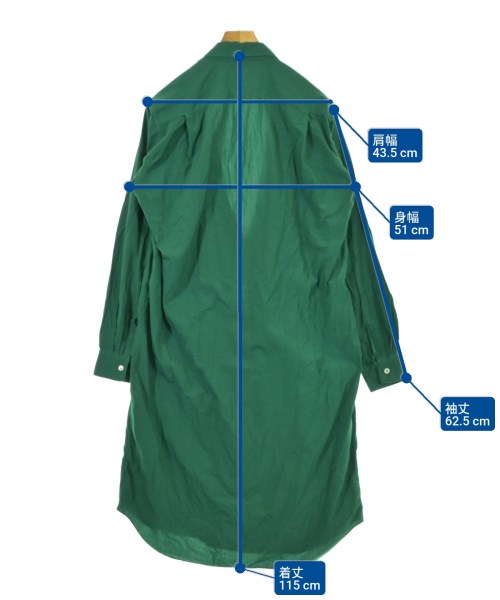 COMME des GARCONS HOMME PLUS（コムデギャルソンオムプリュス）カジュアルシャツ 緑 サイズ:M メンズ/2200638486124