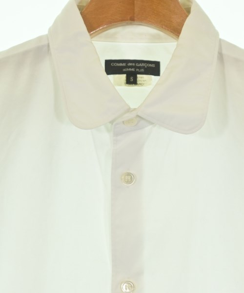 COMME des GARCONS HOMME PLUS（コムデギャルソンオムプリュス）カジュアルシャツ 白 サイズ:S メンズ/2200638486131