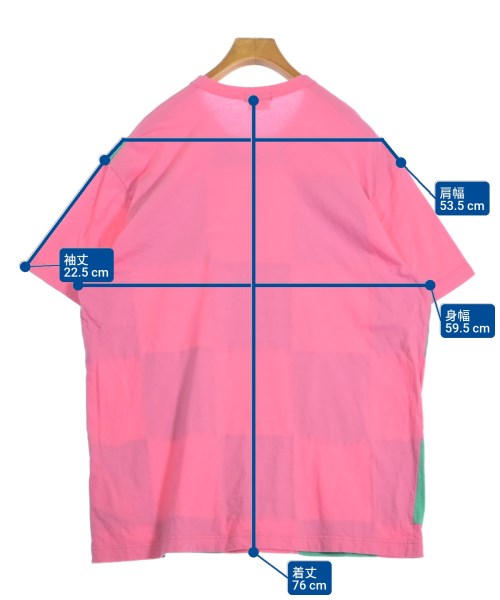 COMME des GARCONS HOMME PLUS（コムデギャルソンオムプリュス）Tシャツ・カットソー ピンク サイズ:M メンズ/2200638486186