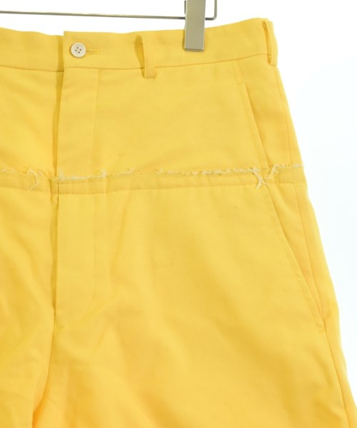 COMME des GARCONS HOMME PLUS（コムデギャルソンオムプリュス）ショートパンツ 黄 サイズ:M メンズ/2200638486254