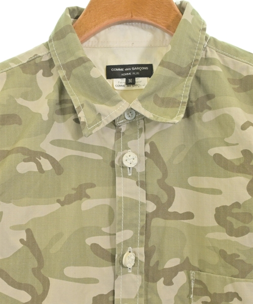 COMME des GARCONS HOMME PLUS（コムデギャルソンオムプリュス）カジュアルシャツ カーキ サイズ:M メンズ/2200638536041