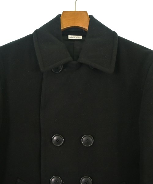 COMME des GARCONS HOMME PLUS（コムデギャルソンオムプリュス）ピーコート 黒 サイズ:S メンズ/2200638544015