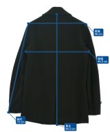 COMME des GARCONS HOMME PLUS（コムデギャルソンオムプリュス）ピーコート 黒 サイズ:S メンズ/2200638544015