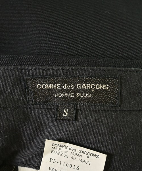 COMME des GARCONS HOMME PLUS（コムデギャルソンオムプリュス）スラックス 黒 サイズ:S メンズ/2200638828023