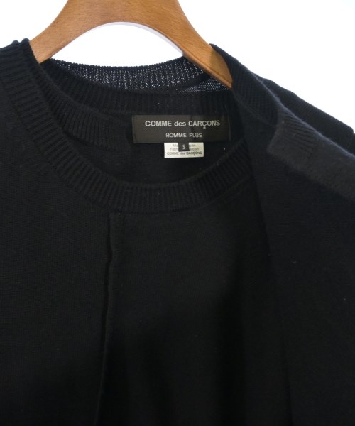 COMME des GARCONS HOMME PLUS（コムデギャルソンオムプリュス）ニット・セーター 黒 サイズ:S メンズ/2200639162027