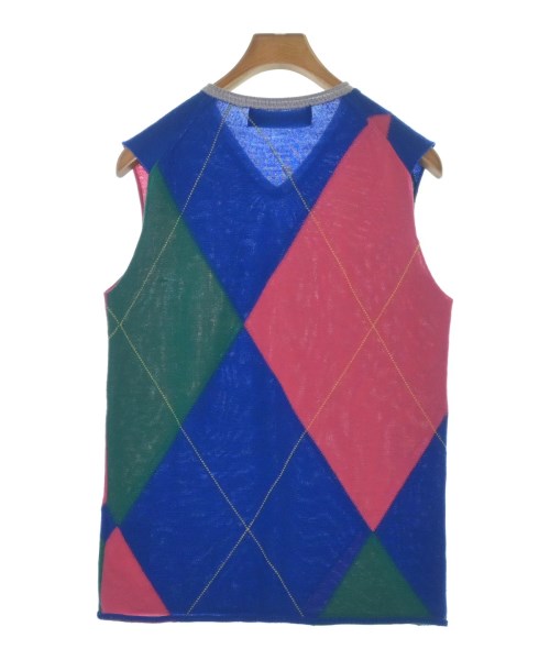 COMME des GARCONS HOMME PLUS（コムデギャルソンオムプリュス）ベスト 青 サイズ:-(XL位) メンズ/2200640171155