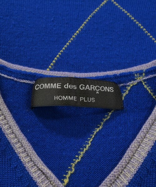 COMME des GARCONS HOMME PLUS（コムデギャルソンオムプリュス）ベスト 青 サイズ:-(XL位) メンズ/2200640171155